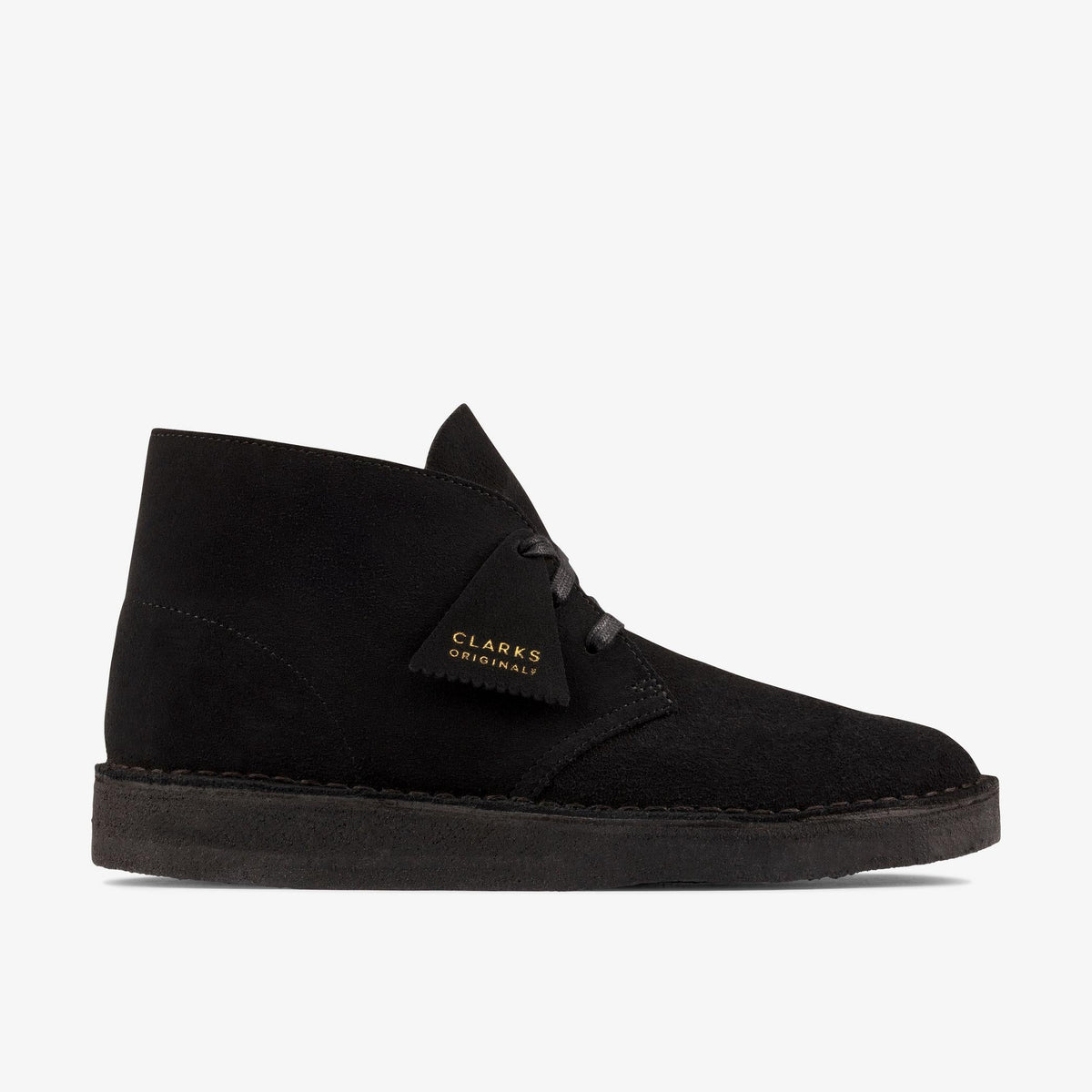 Clarks Originals Desert Coal Men's Black Suede 26154809