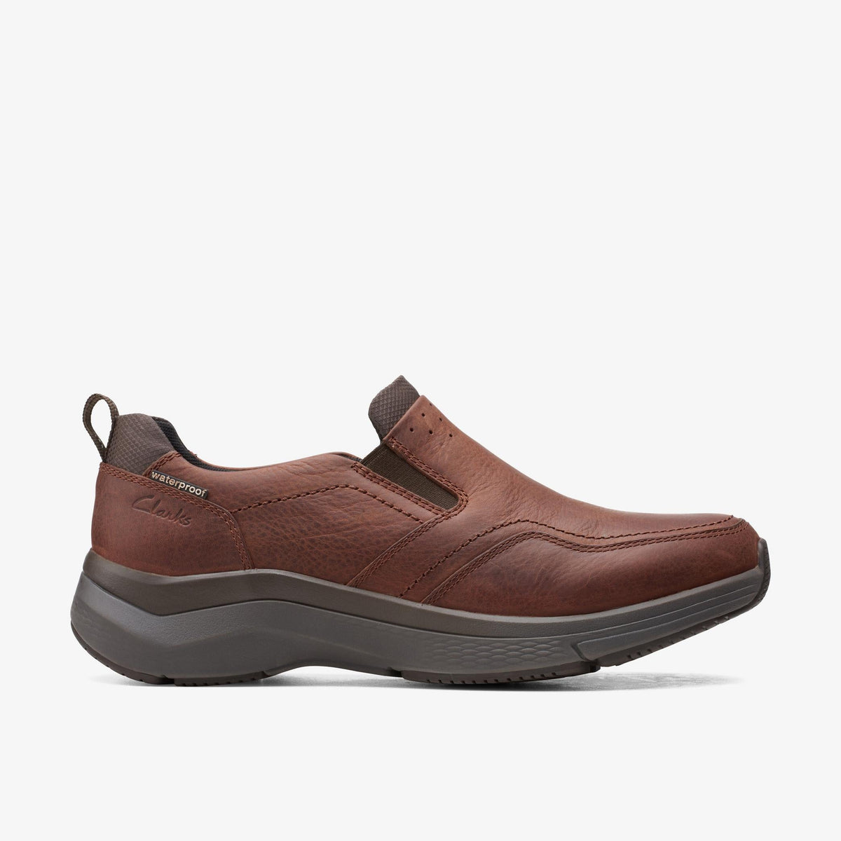 Clarks Wave 2.0 Edge Men's Brown Oily Nubuck 26155109