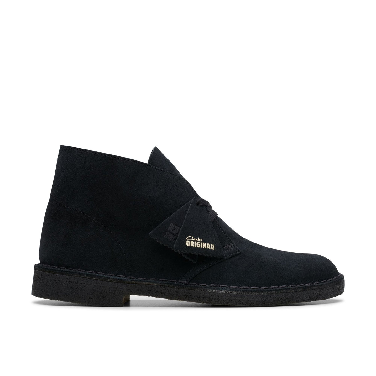 Clarks Originals Desert Boot Men's Black Suede 26155480