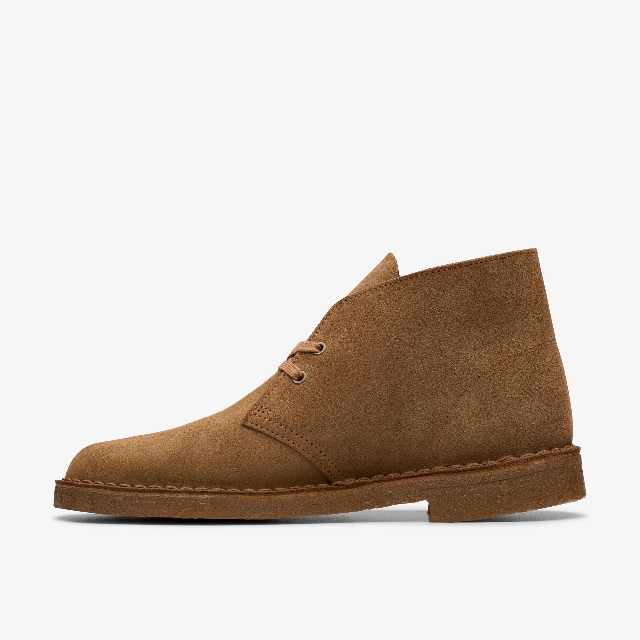 Clarks Originals Desert Boot Men's Cola Suede