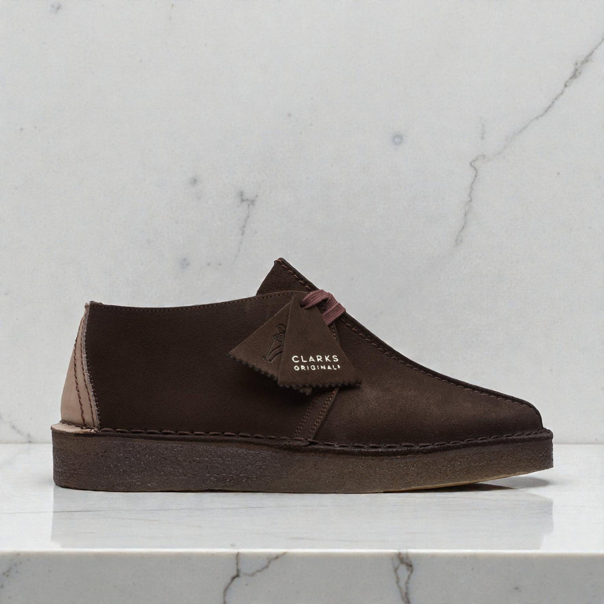 Clarks Originals Desert Trek Men's Dark Brown Suede 26155488
