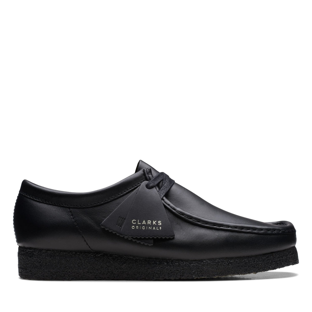 Clarks Originals Wallabee Low Men's Black Leather 26155514