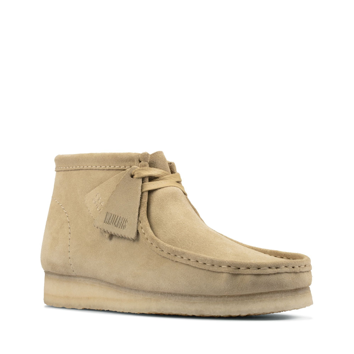 Clarks Originals Wallabee Boot Men's Maple Suede 26155516 — side view