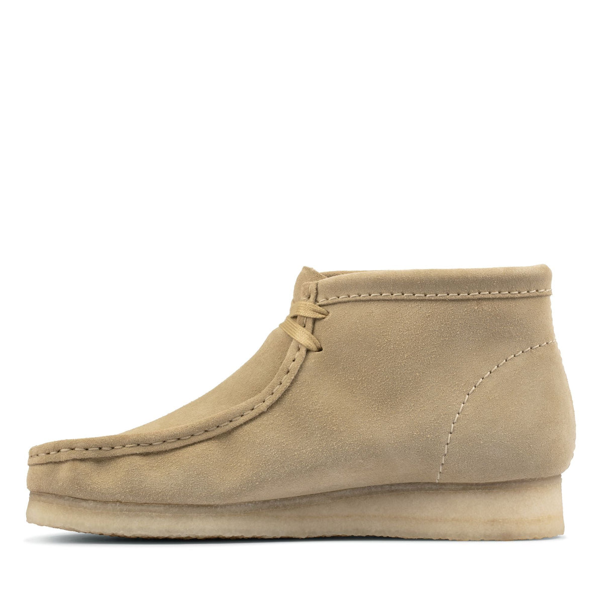 Clarks Originals Wallabee Boot Men's Maple Suede 26155516 — detail view