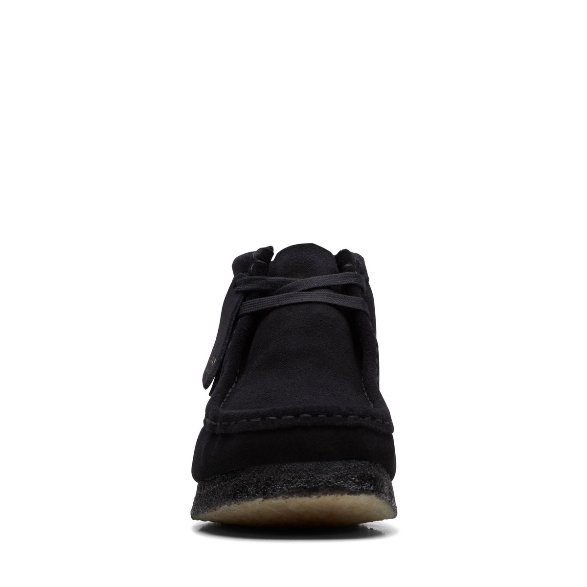 CLEARANCE — Clarks Men's Wallabee boot black suede 26155517
