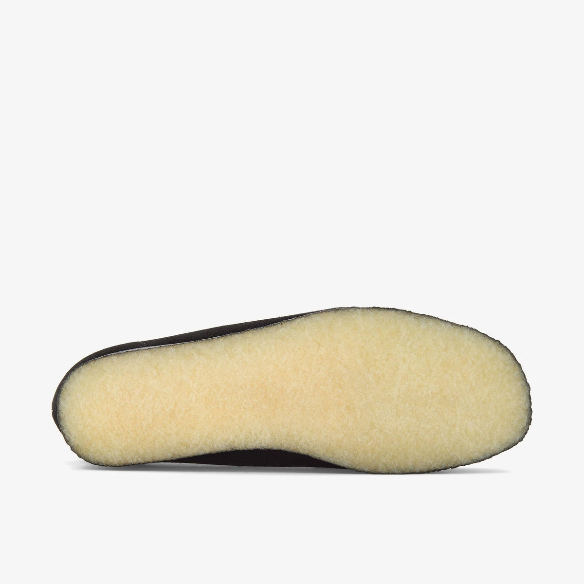 Clarks Originals Wallabee Women's Black Suede 26155522 — rear view