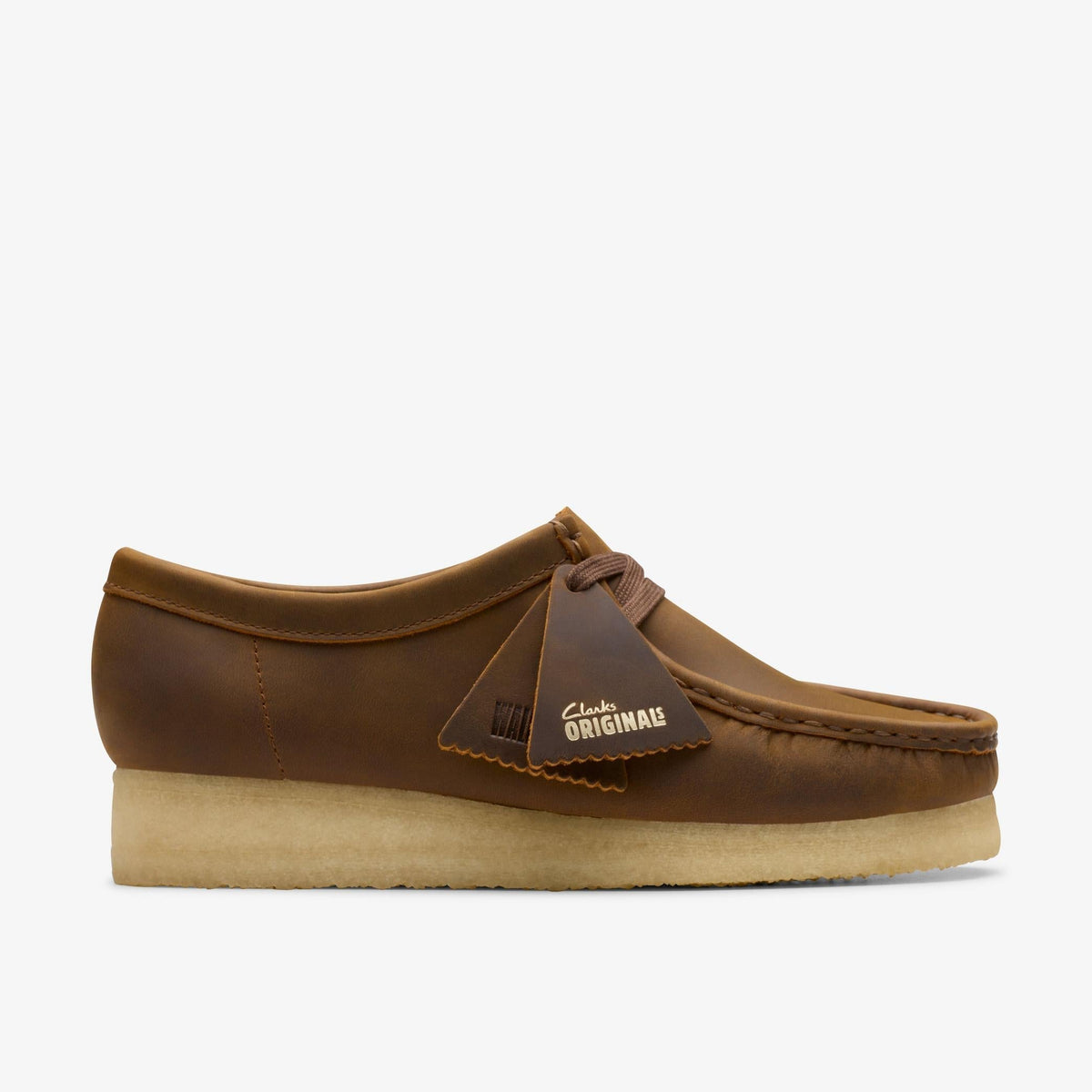 Clarks Originals Wallabee Women's Beeswax Brown Leather 26155544