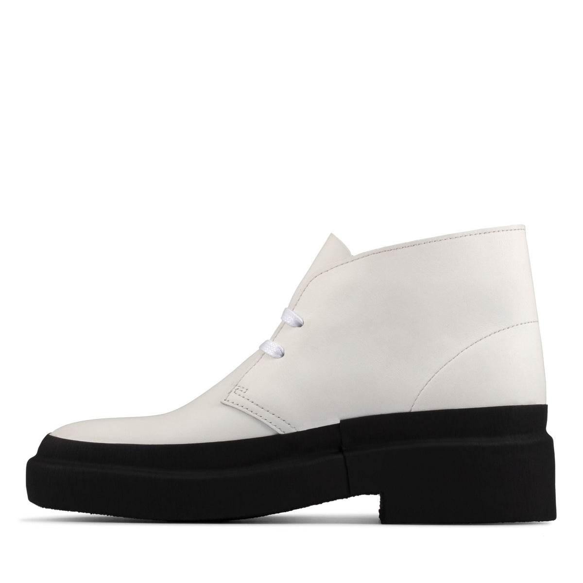 Clarks Originals Desert Galosh Men's White 26156082 — detail view