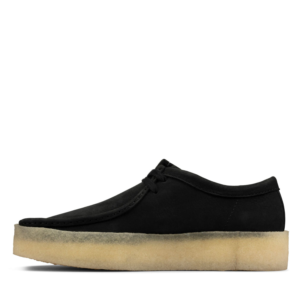 Clarks Originals Wallabee Cup - Black Nubuck Men's Black Nubuck 26158144 — detail view