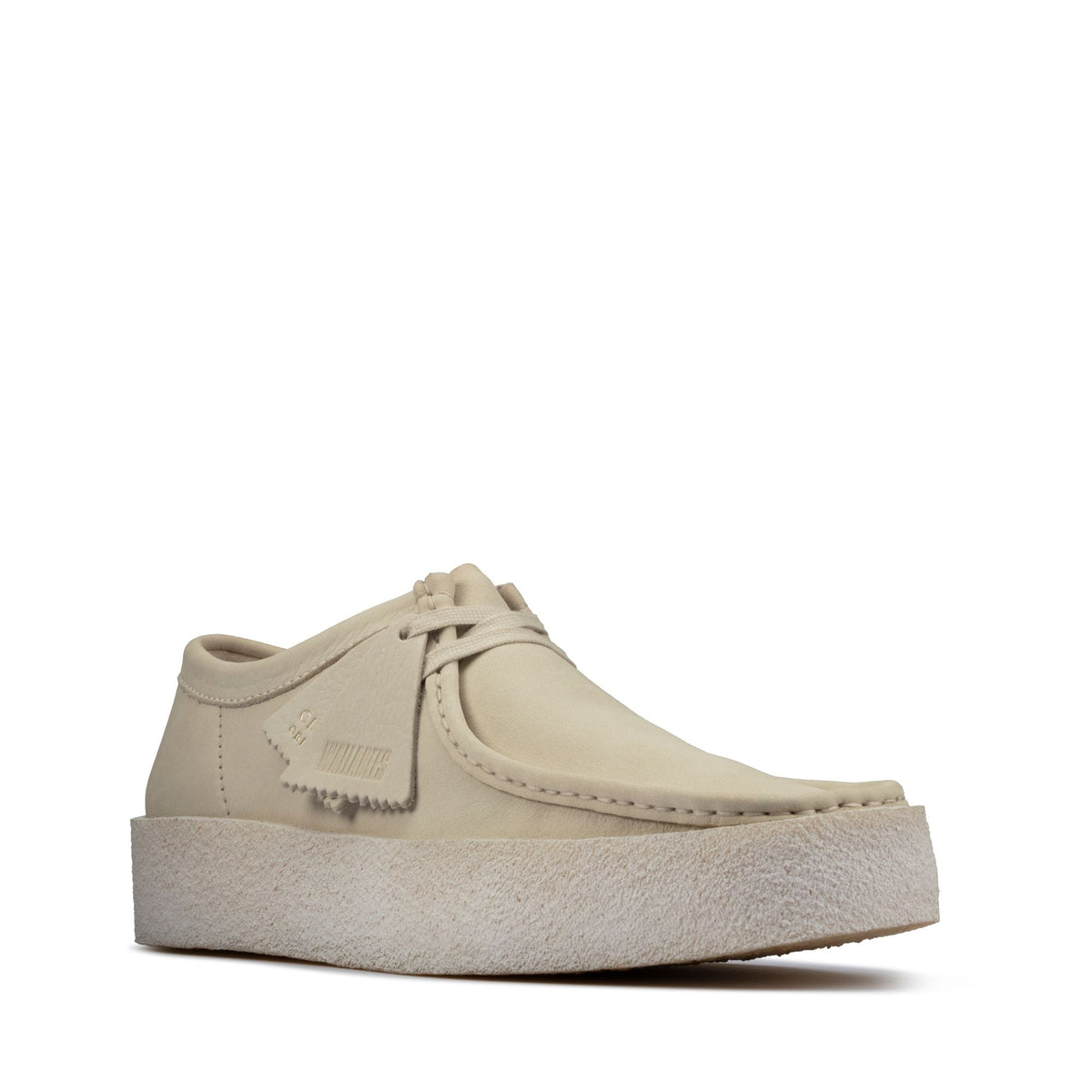 Clarks Originals Wallabee Cup Men's White 26158153 — side view
