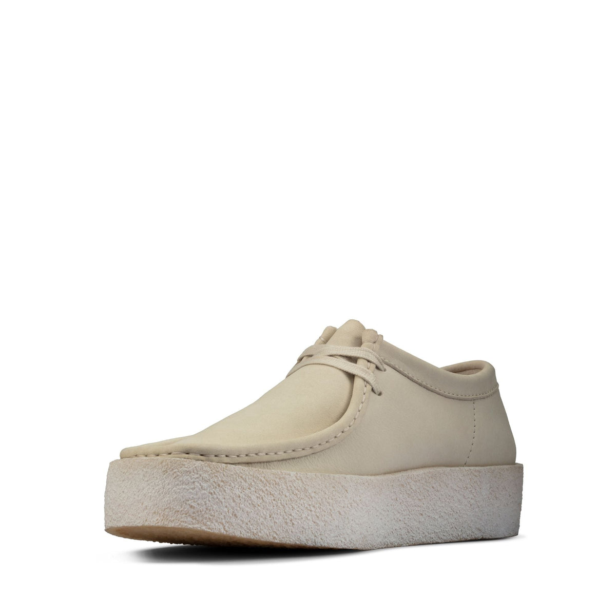 Clarks Originals Wallabee Cup Men's White 26158153 — sole view