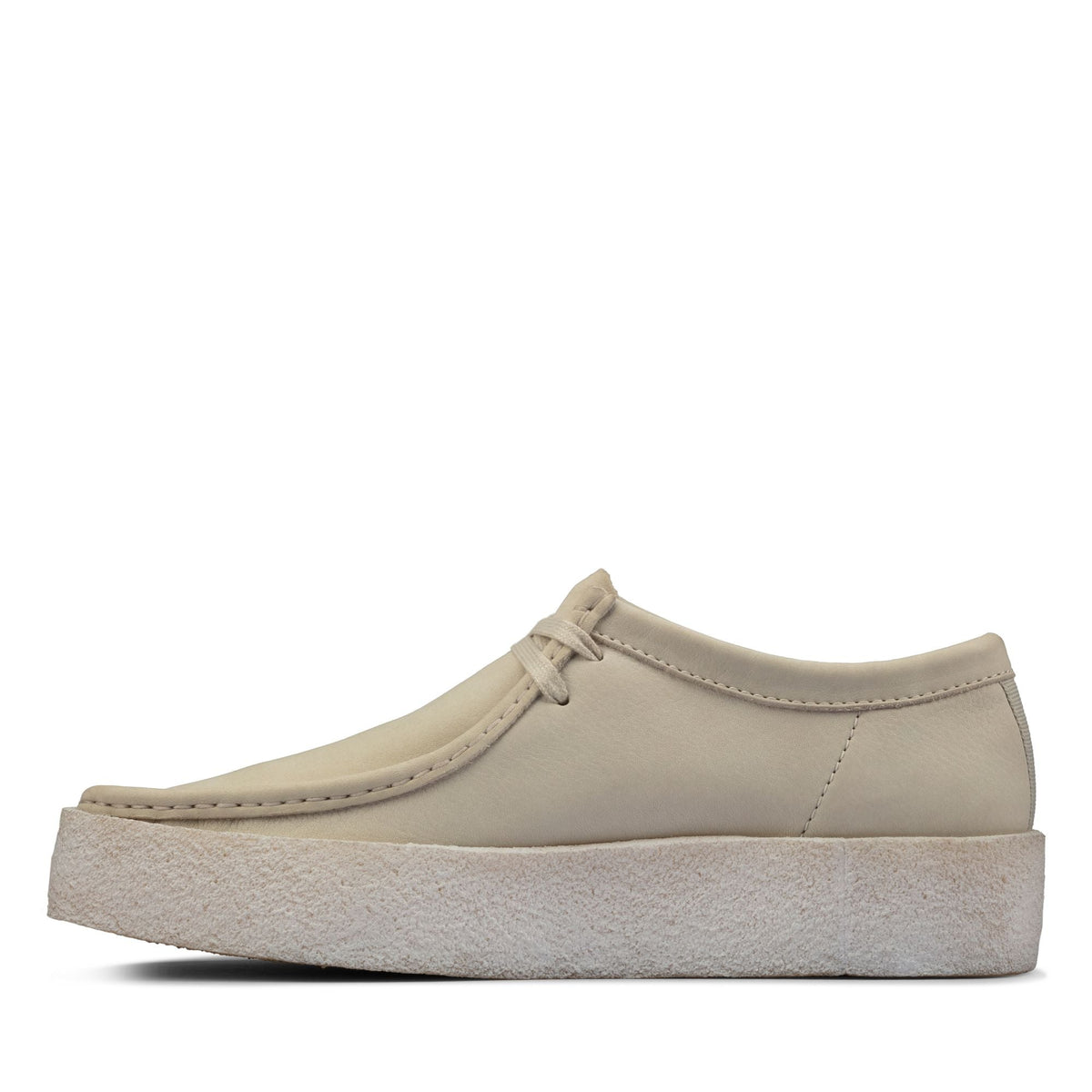 Clarks Originals Wallabee Cup Men's White 26158153 — detail view