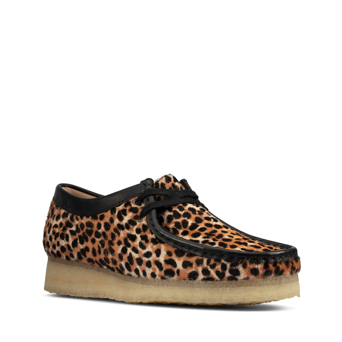 Clarks Originals Wallabee Women's Leopard Print 26160033 — side view