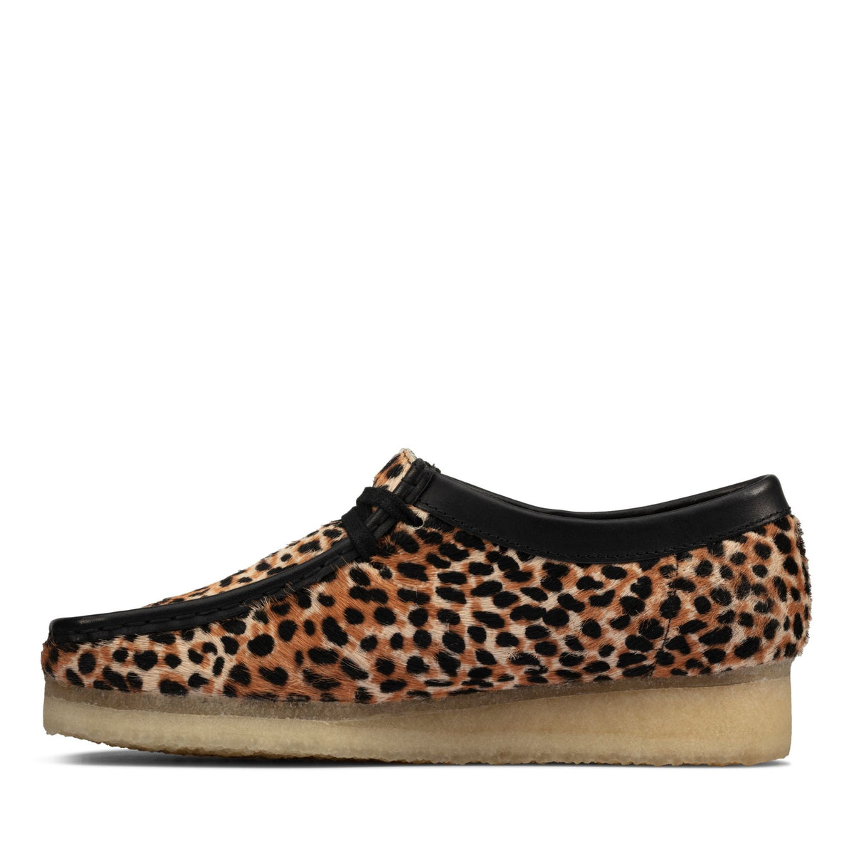 Clarks Originals Wallabee Women's Leopard Print 26160033 — detail view