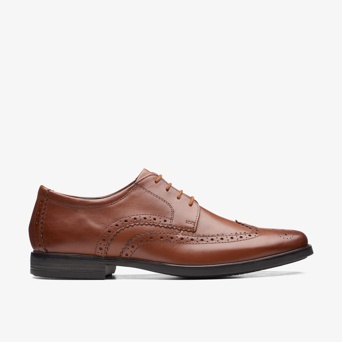 Clarks Howard Wing Men's Dark Tan Leather 26161254