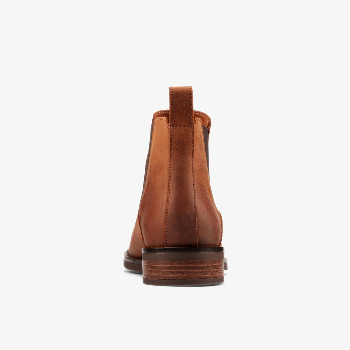Clarks MEMI TOP Women's Dark Tan Leather 26161643 — detail view