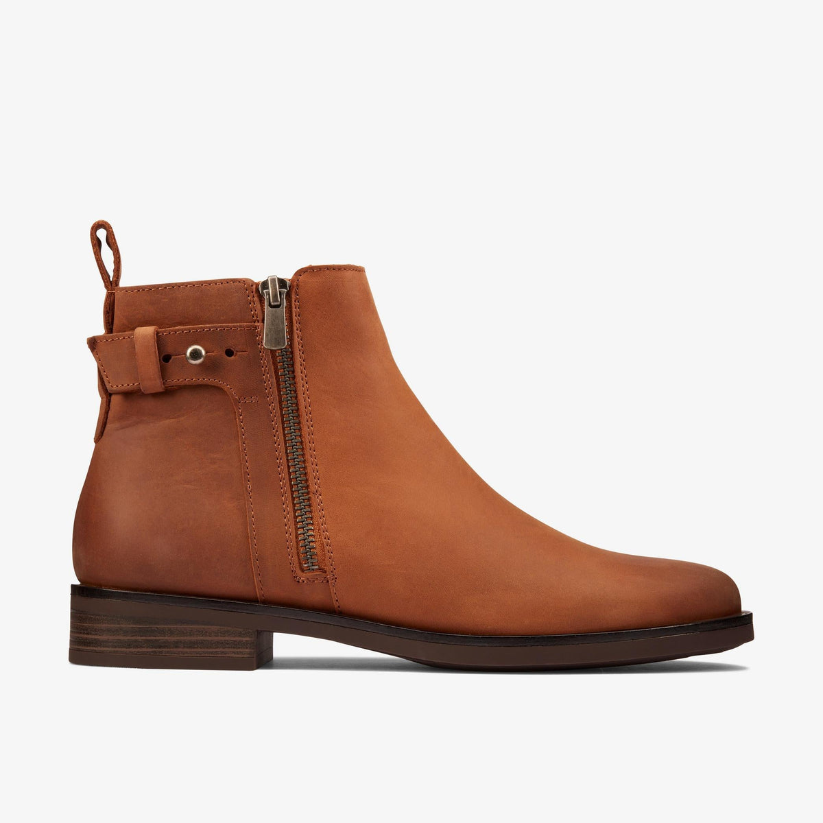 Clarks MEMI LO Women's Dark Tan Leather 26162239