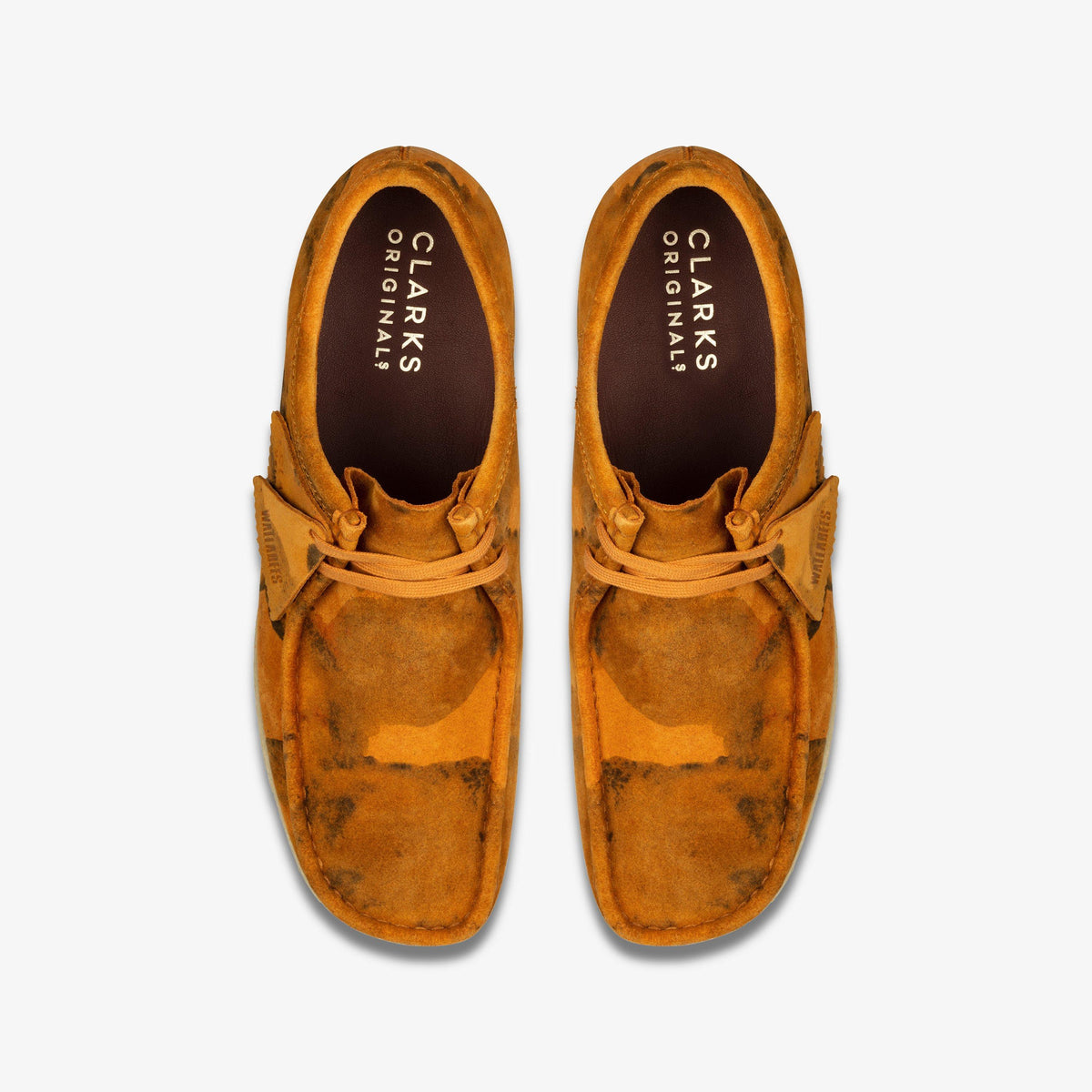 Clarks Originals Wallabee Men's Turmeric Camo 26162484 — top view