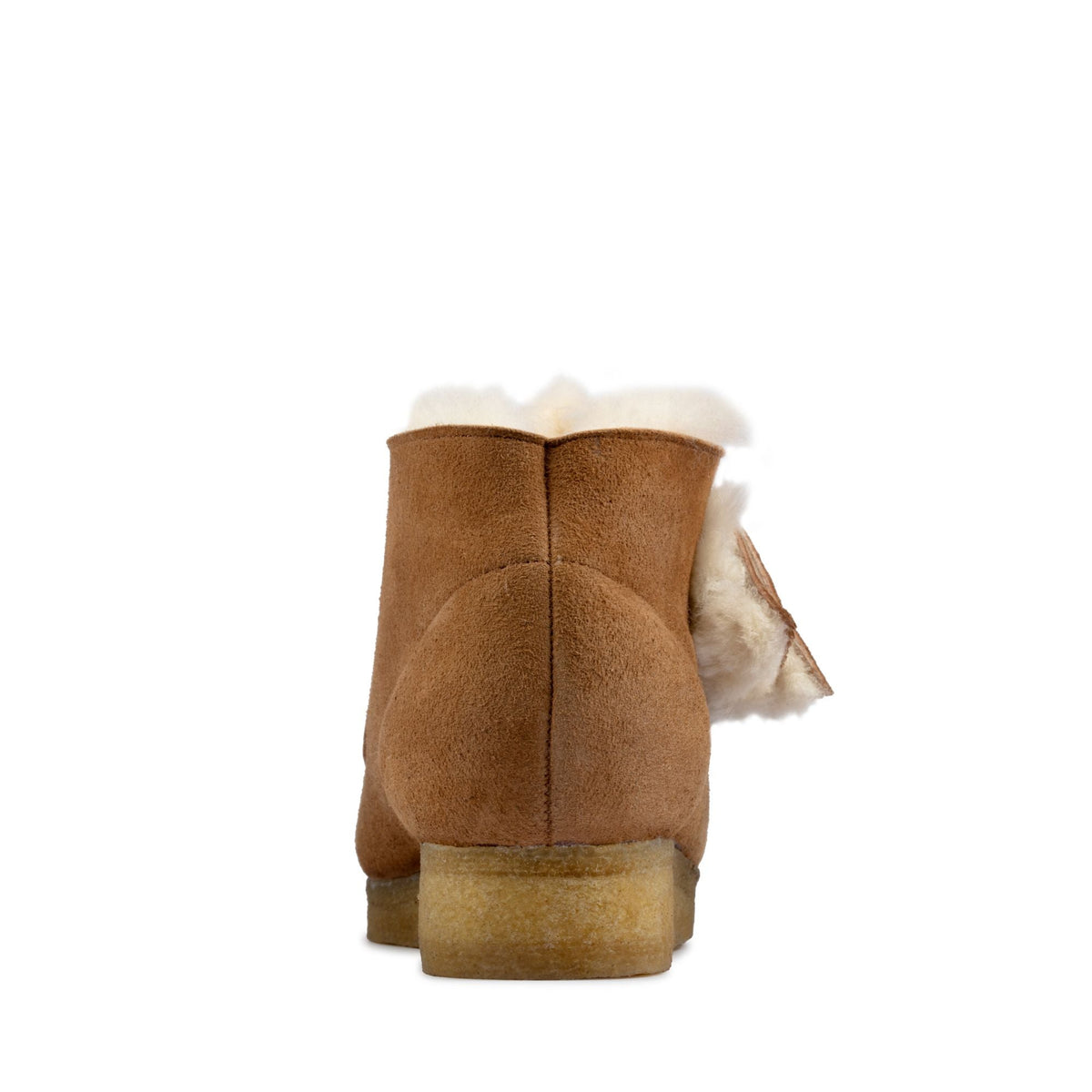 Clarks Originals Wallabee Boot Women's Brown 26162498 — top view