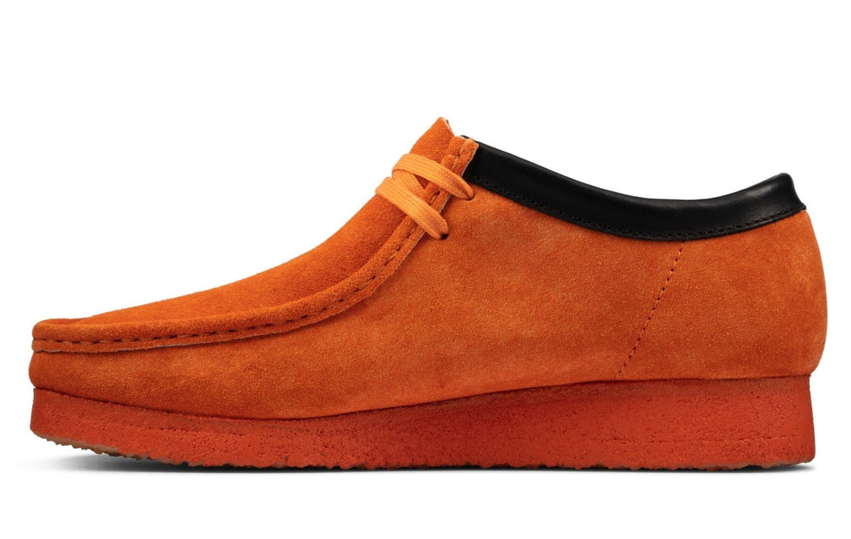 Clarks Originals Wallabee Men's Orange 26163072 — detail view