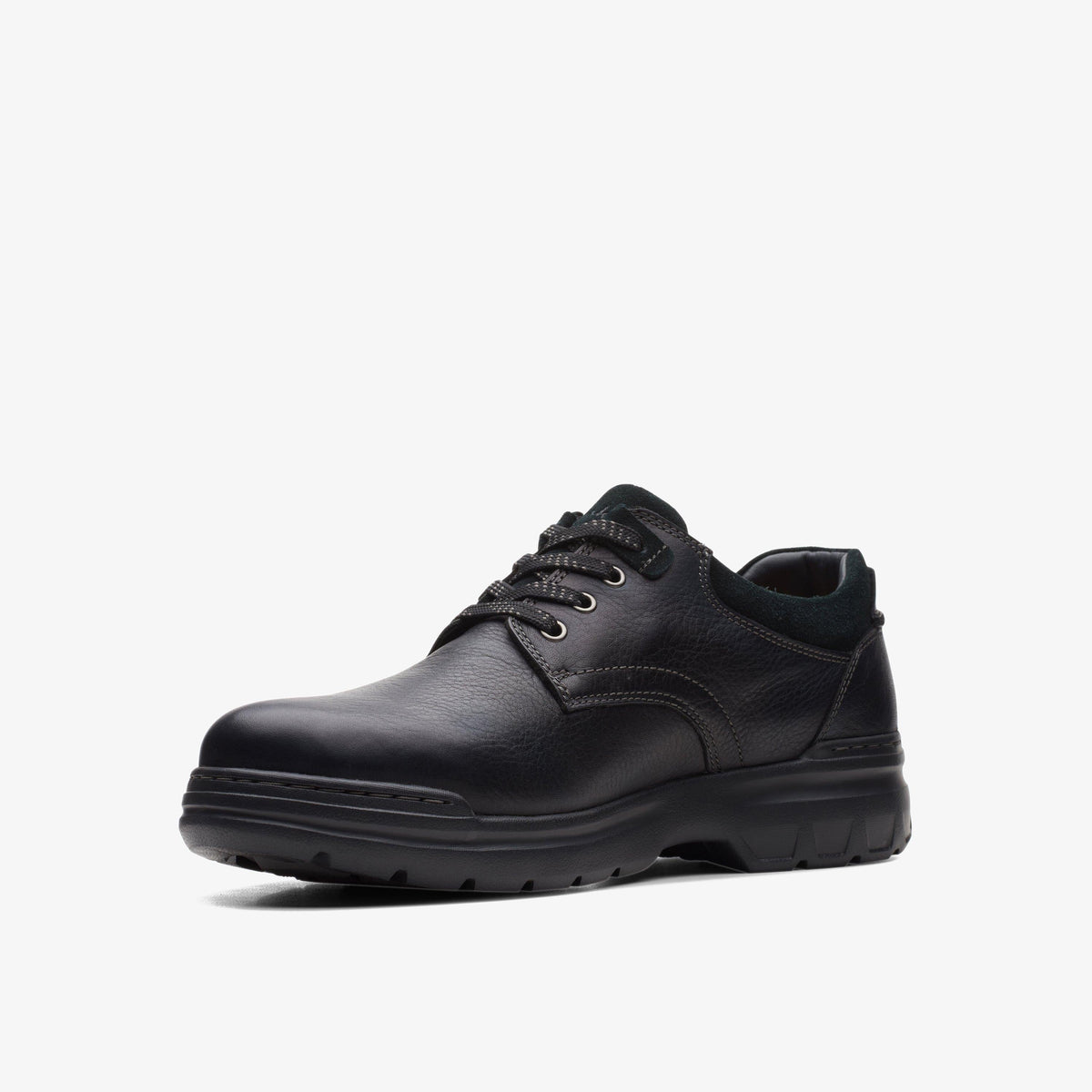 Clarks Rockie 2 Lo GTX Men's Black Leather 26163237 — sole view