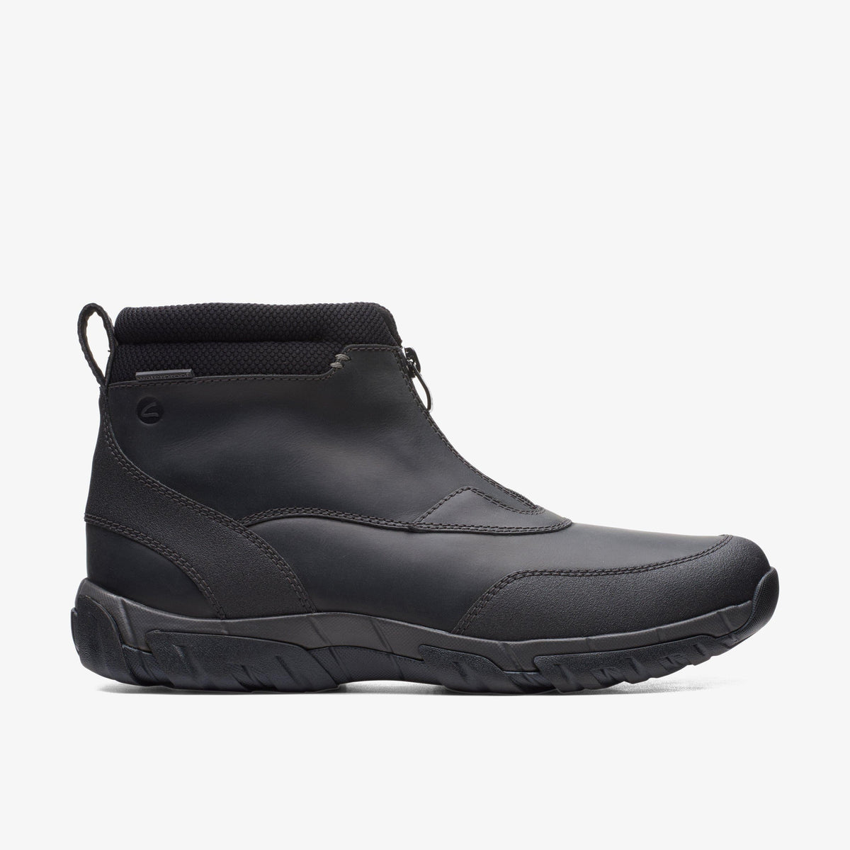 Clarks Grove Zip II Men's Black Leather 26163588