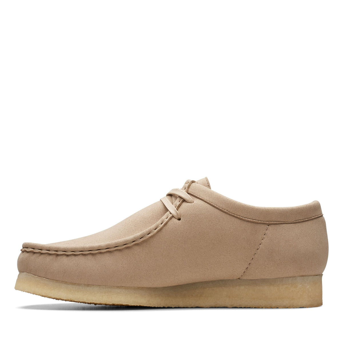 Clarks Originals Wallabee Men's Sand Synthetic Suede 26163712 — detail view