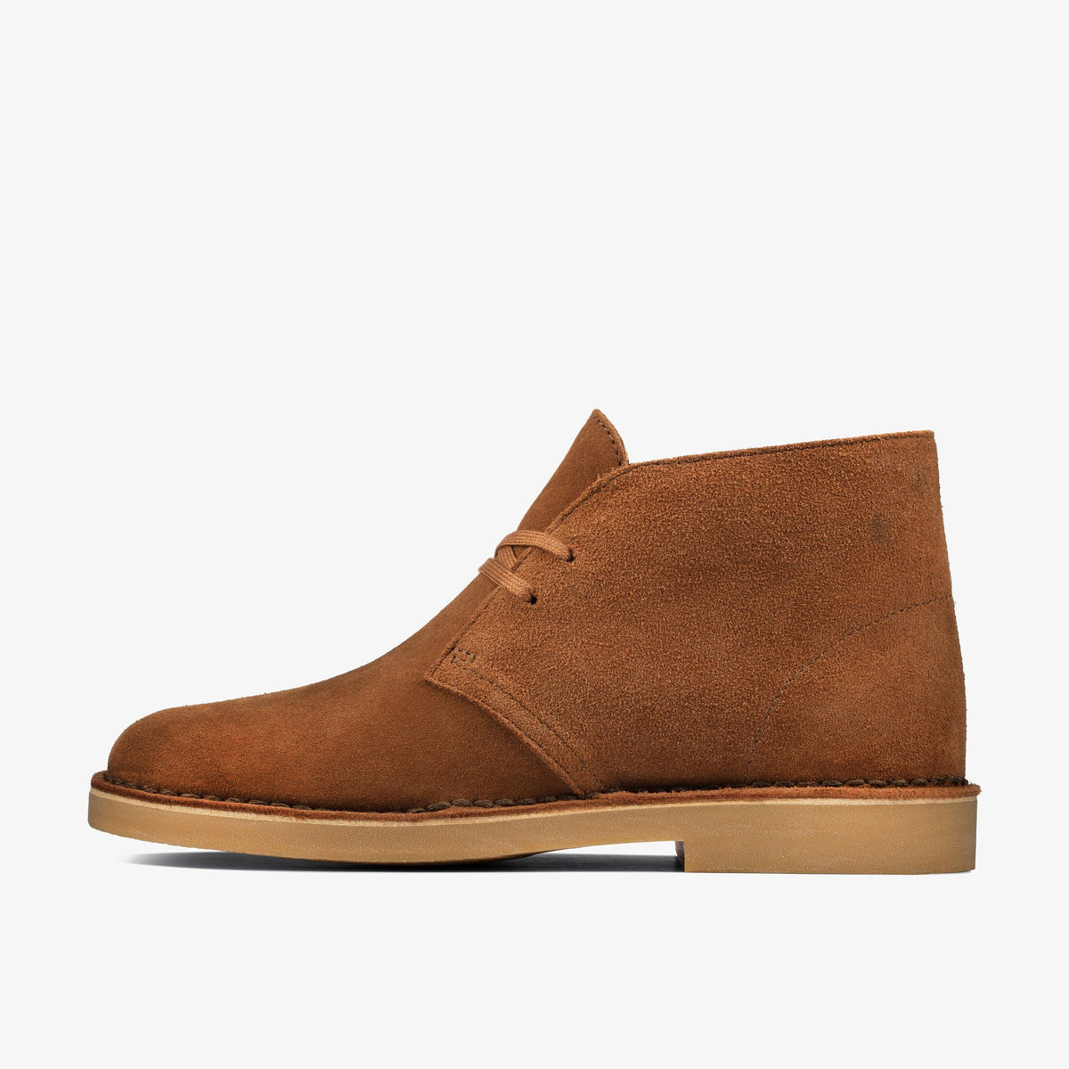 Clarks Originals Desert Boot 2 Women's Dark Tan Suede 26163980 — side view