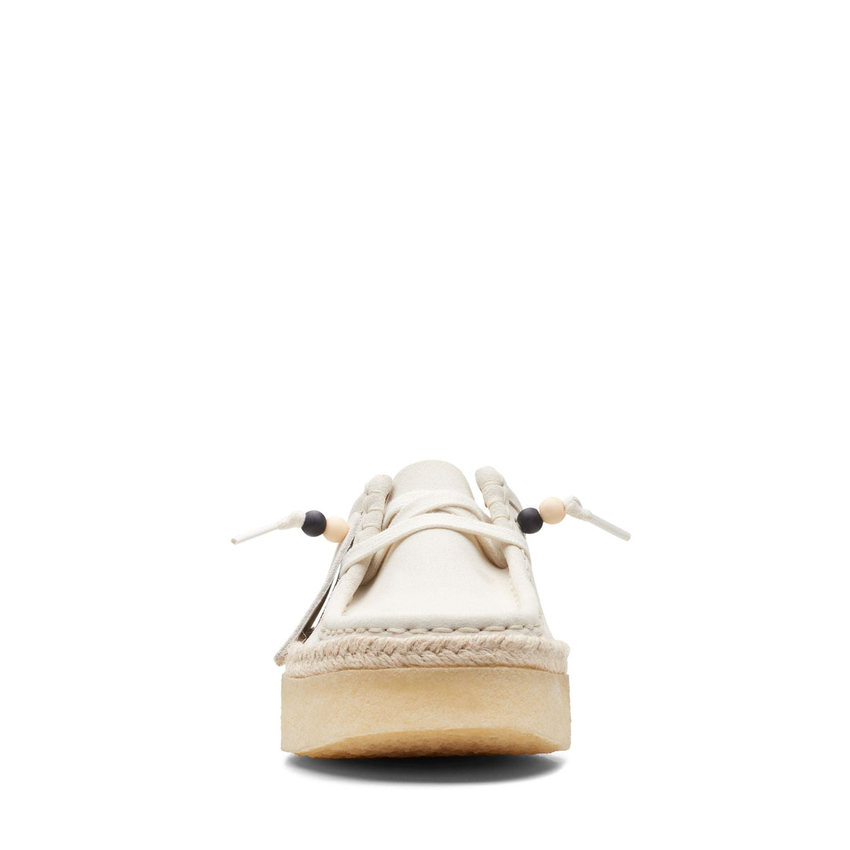 Clarks Originals Wallabee Men's White Suede 26164430 — rear view