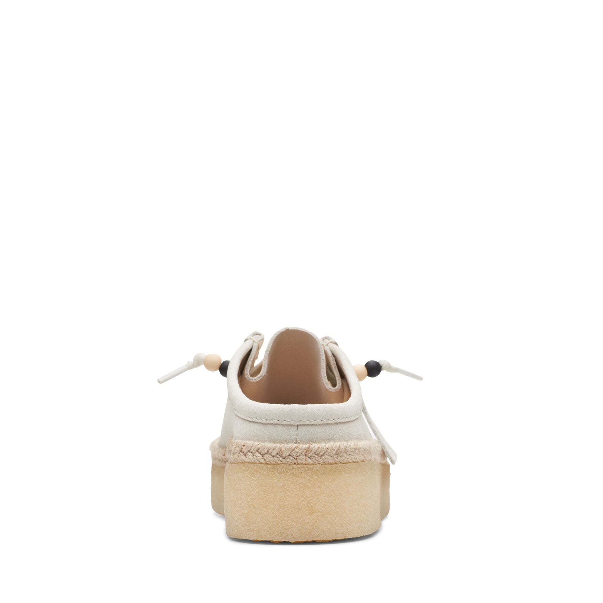 Clarks Originals Wallabee Cup Lo Men's White Suede Casual Shoes