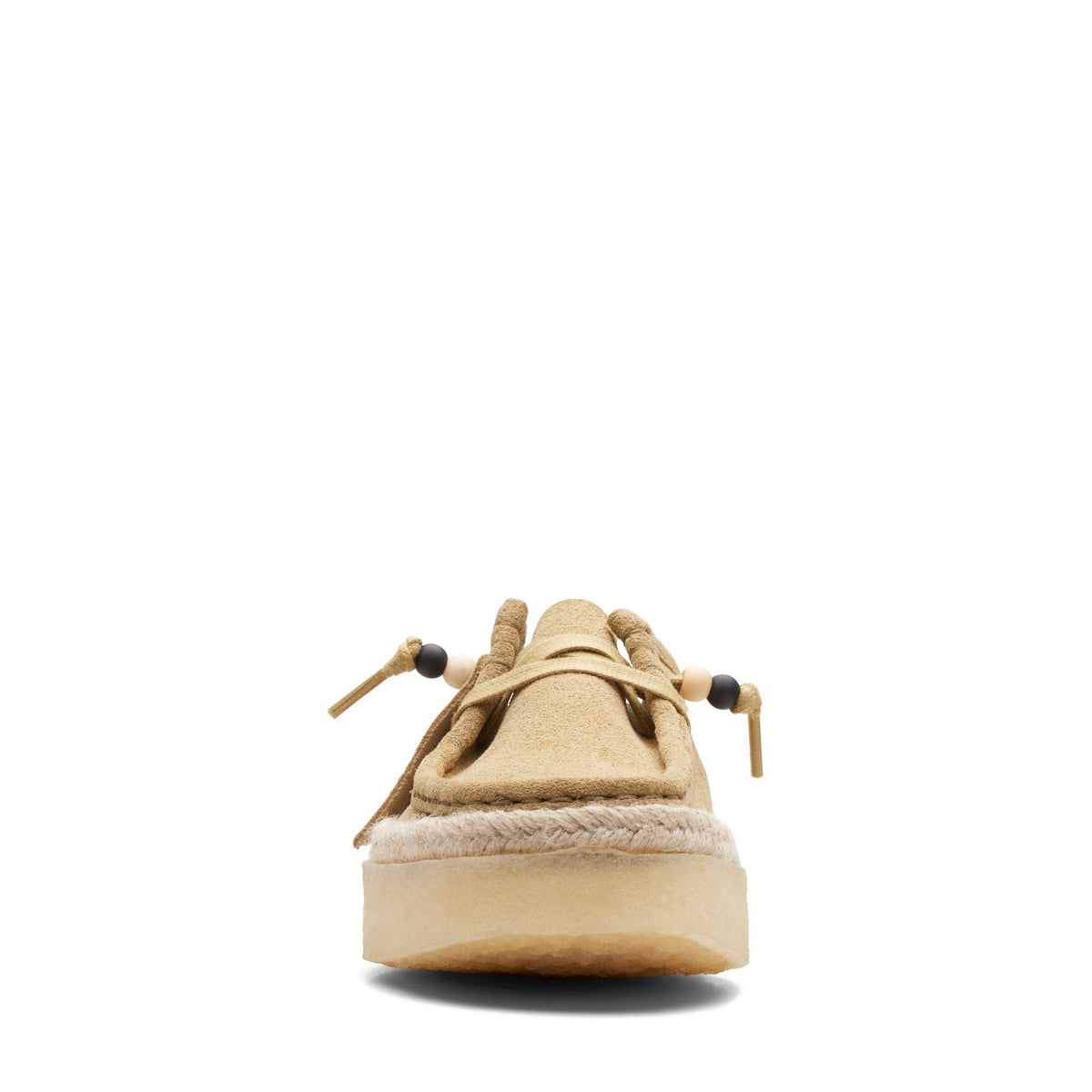 Clarks Originals Wallabee Cup Lo Women's Maple Suede 26164431 — rear view
