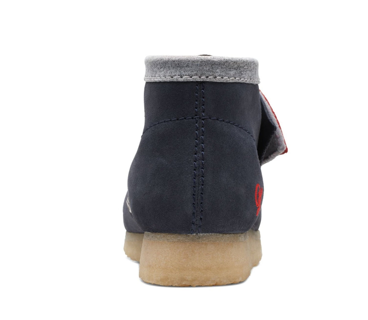 Clarks Men's Wallabee vcy navy/gray 26165077