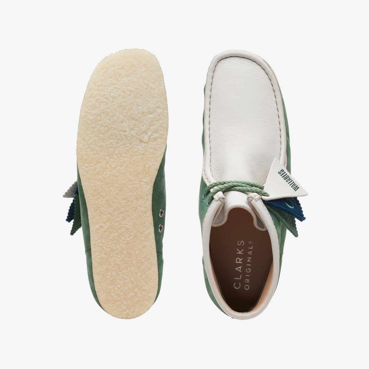 CLEARANCE — Clarks Men's Wallabee vcy green 26165078
