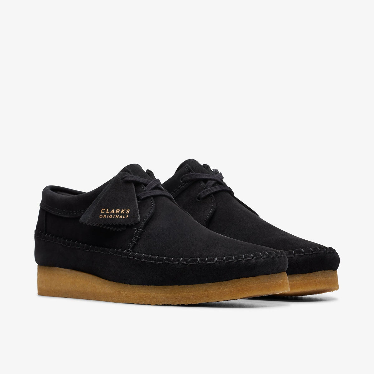CLEARANCE — Clarks Men's Weaver Black Suede 26165081