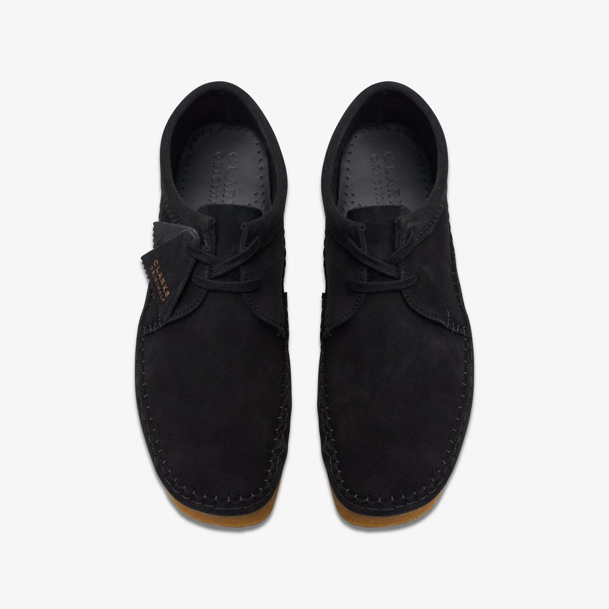 CLEARANCE — Clarks Men's Weaver Black Suede 26165081