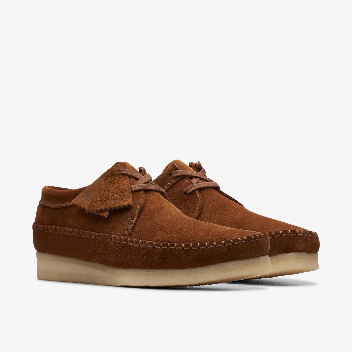 Clarks Originals Weaver Men's Cola Suede 26165082 — sole view