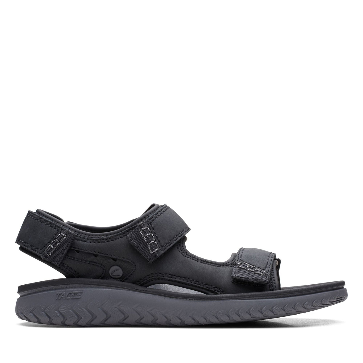 Clarks Wesley Bay Men's Black Leather 26165205