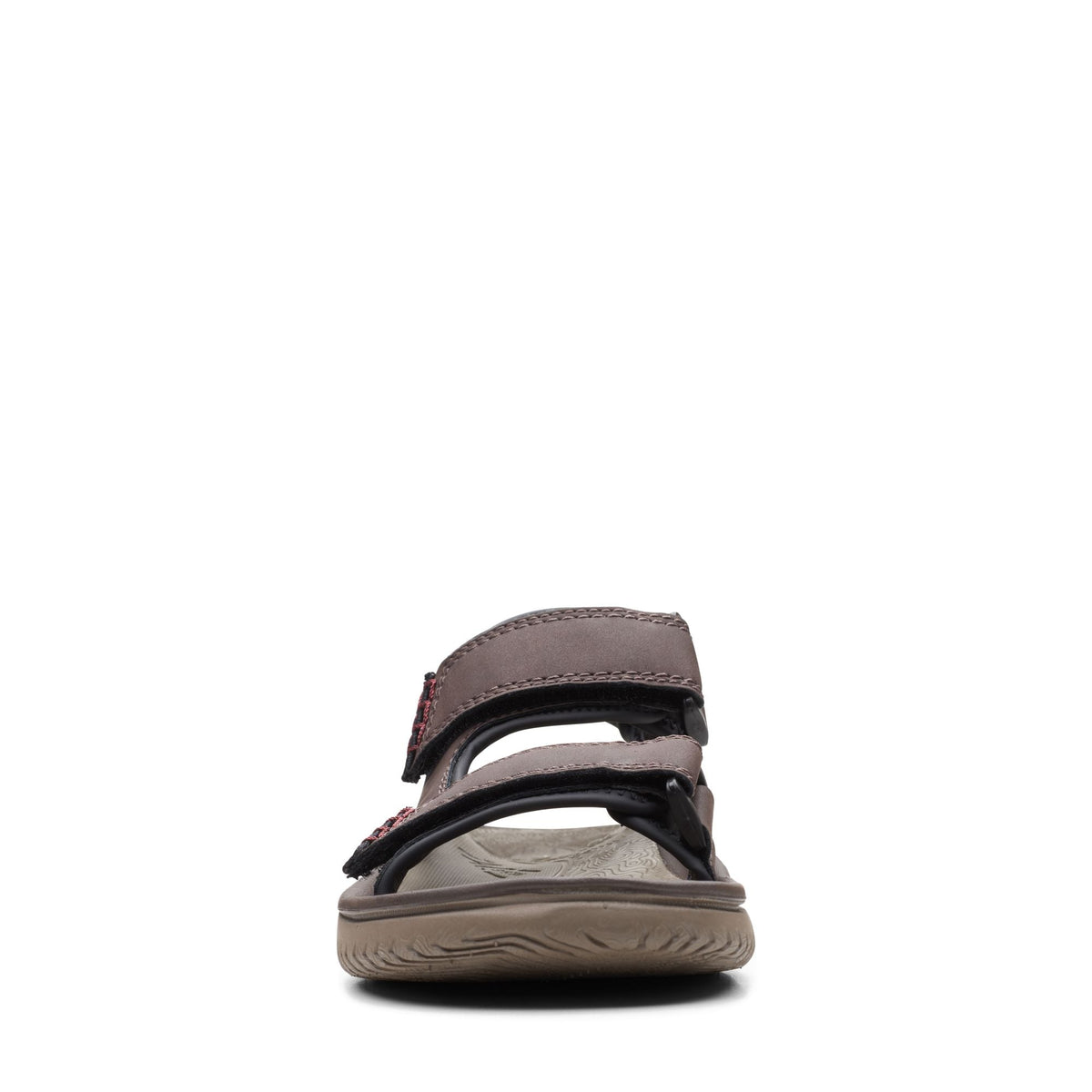 Clarks Wesley Bay Men's Brown Leather 26165234 — rear view