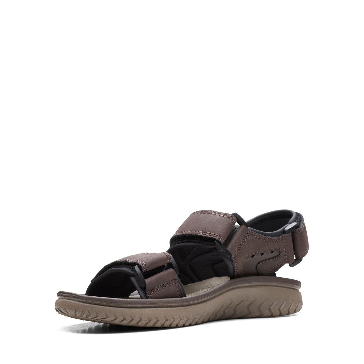 Clarks Wesley Bay Men's Brown Leather 26165234 — sole view