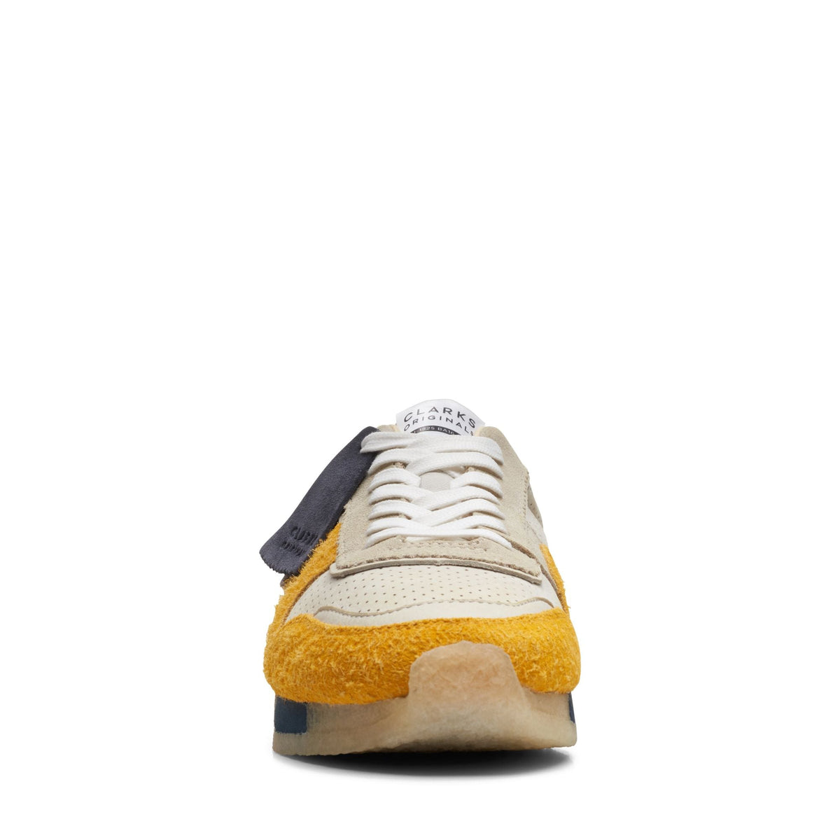 Clarks Originals Torrun Men's Yellow Combination Suede/Nubuck 26165542 — rear view