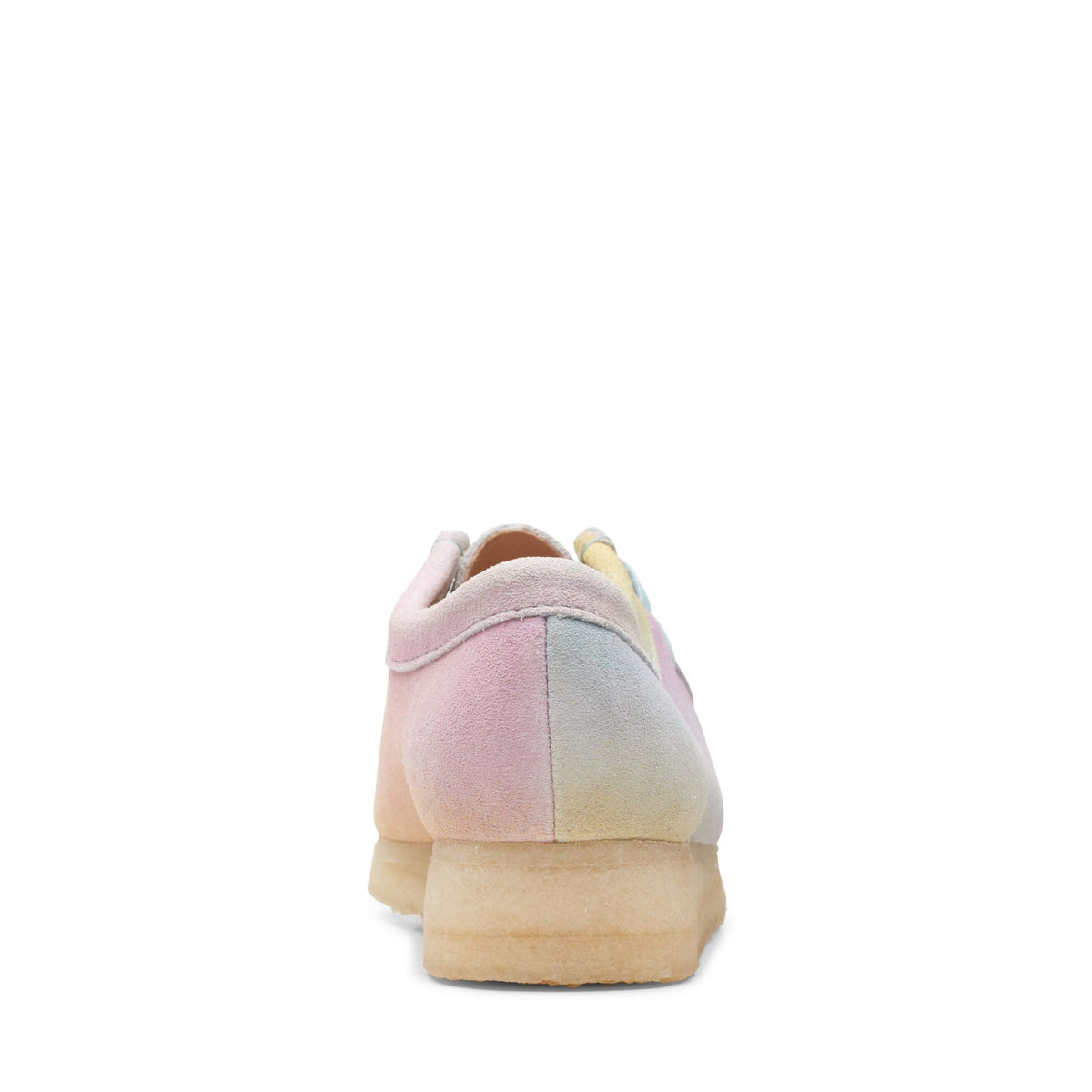 Clarks Originals Wallabee Women's White/Blue 26165563 — top view