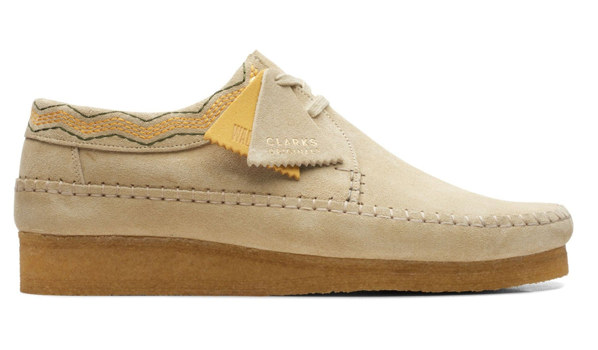 Clarks Originals Weaver Men's Tan/Maple Emb Suede 26165782