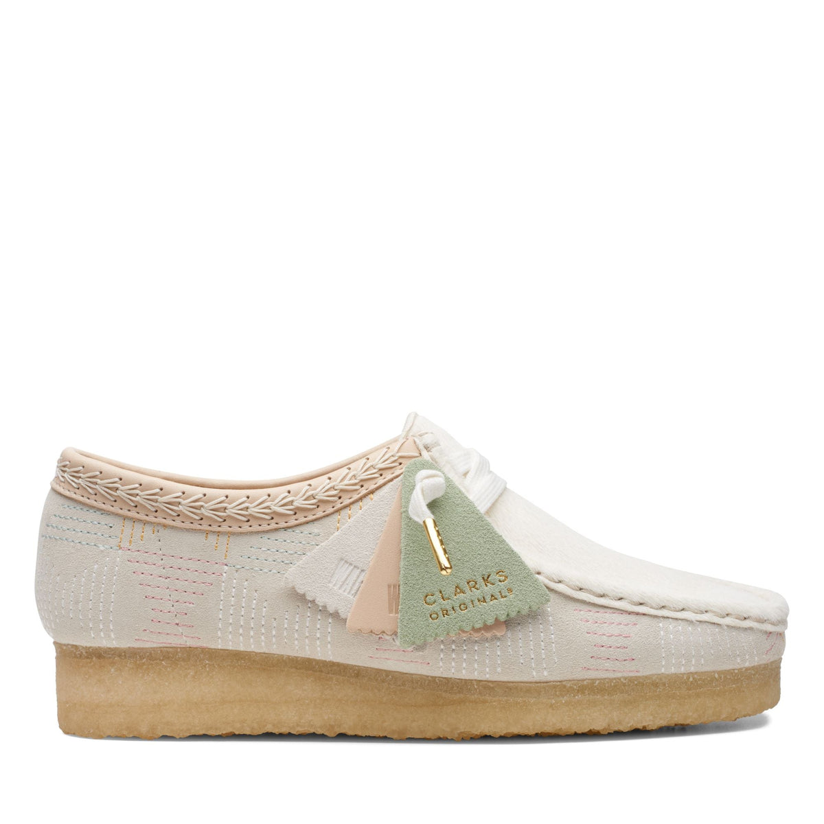 Clarks Originals Wallabee Men's Off White Hairy 26165918