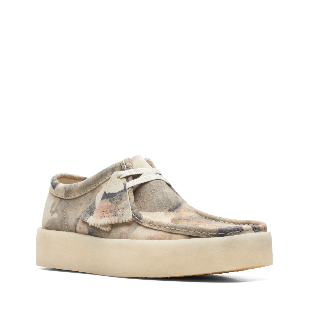 Clarks Originals Wallabee Cup Men's White 26166081 — side view