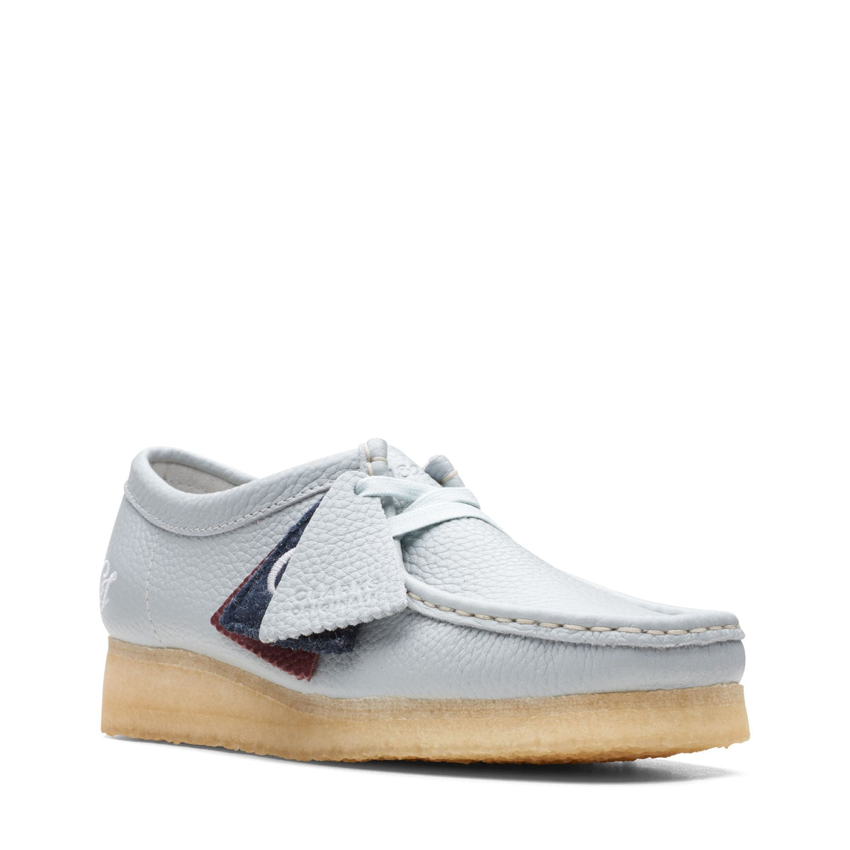 Clarks Originals Wallabee Women's Blue 26166157 — side view