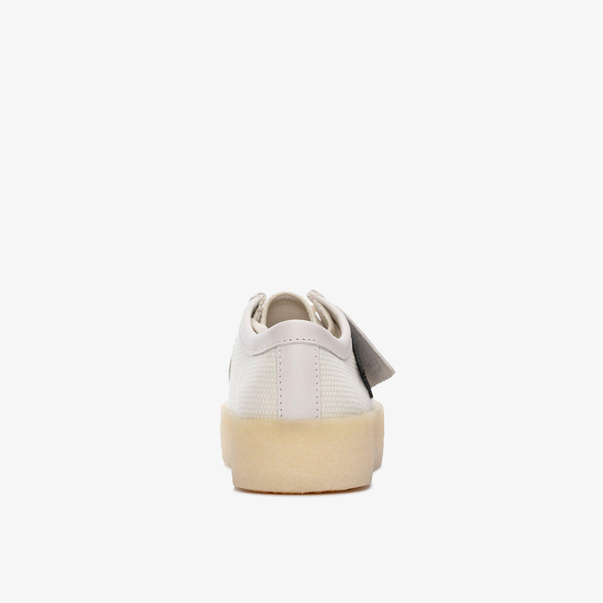 Clarks Originals Wallabee Cup Men's Off White Text 26166218 — detail view