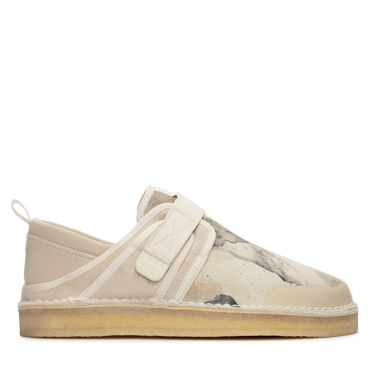 Clarks Originals Trek Taiyo Men's Off White Camo Suede 26166286