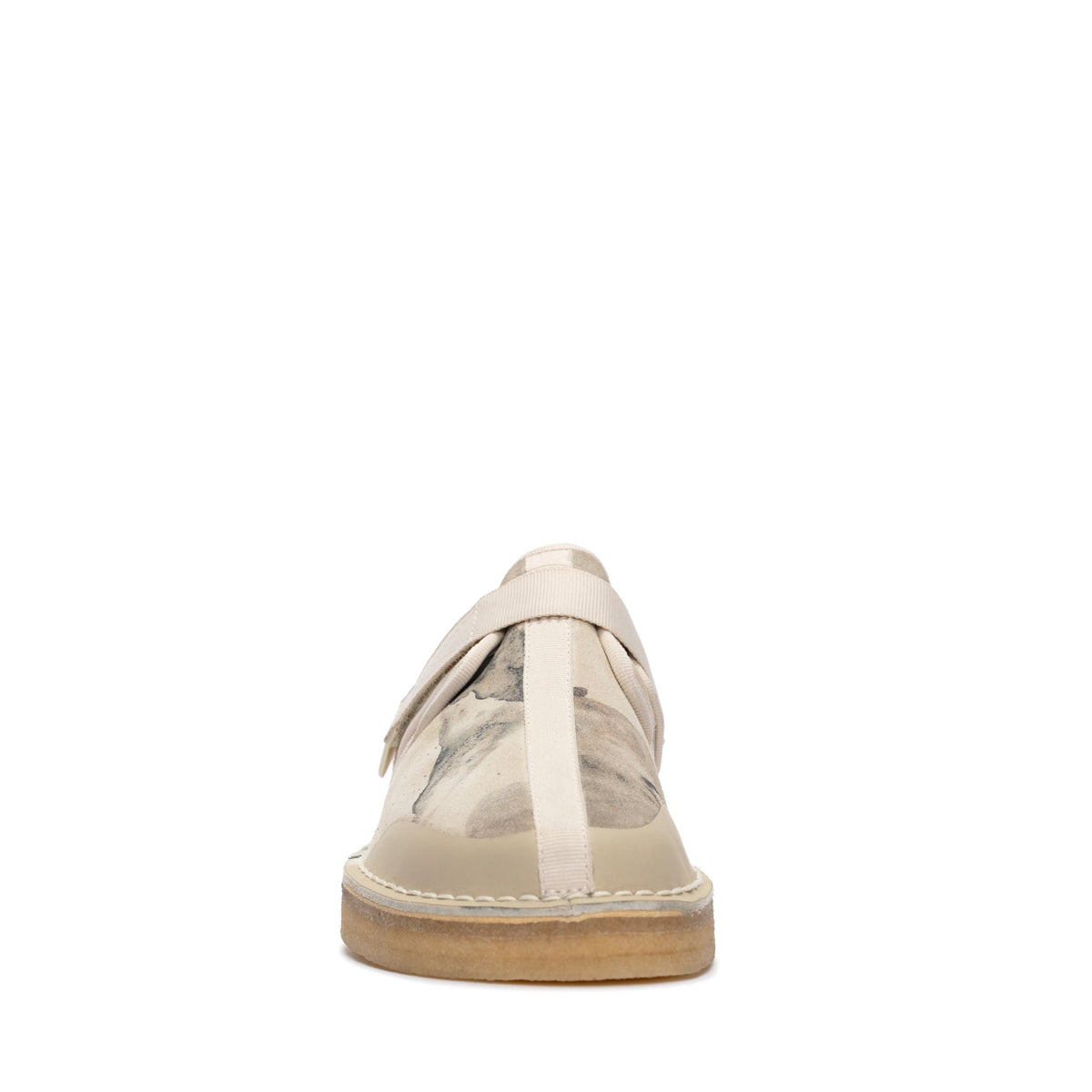 Clarks Originals Trek Taiyo Men's Off White Camo Suede 26166286 — rear view