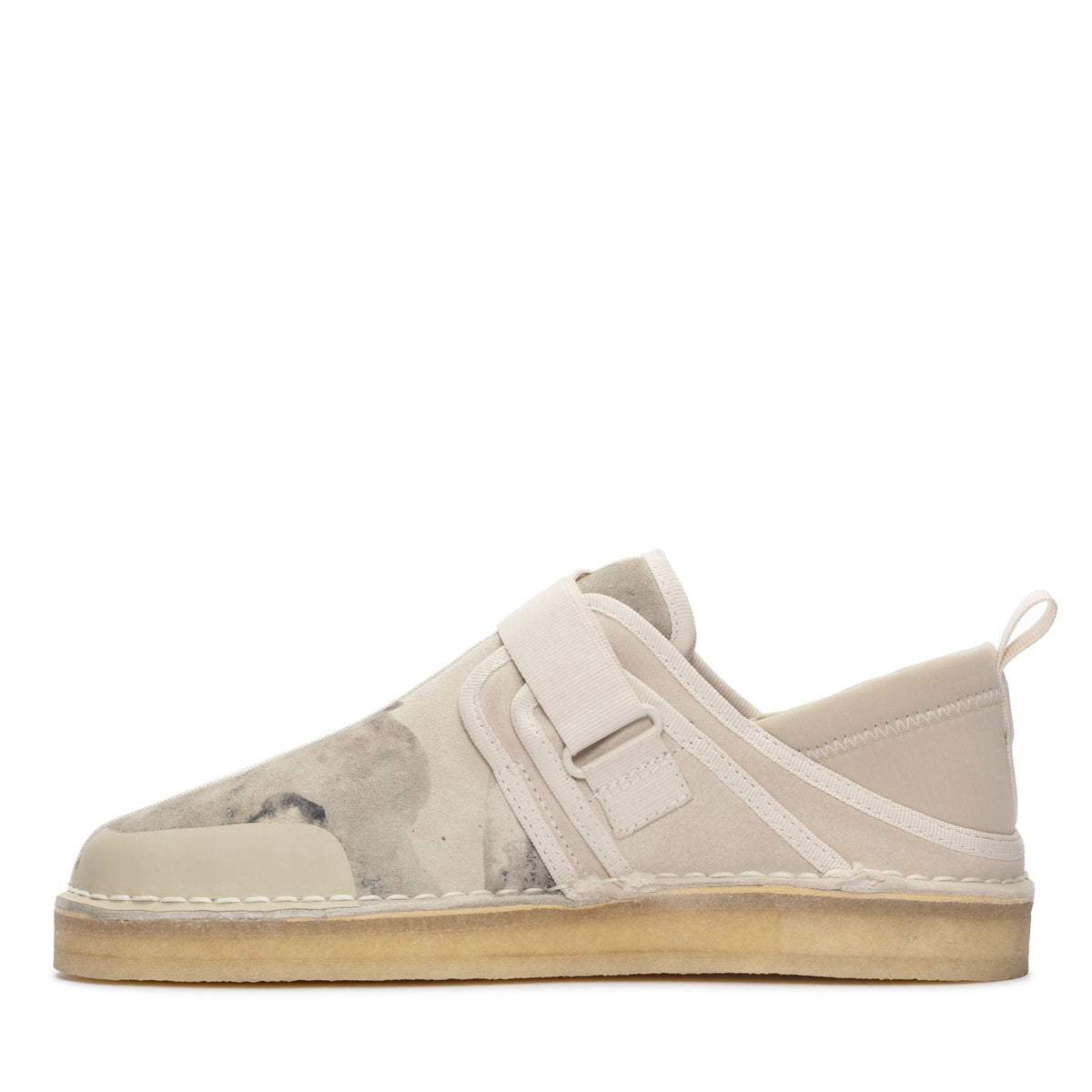 Clarks Originals Trek Taiyo Men's Off White Camo Suede 26166286 — detail view