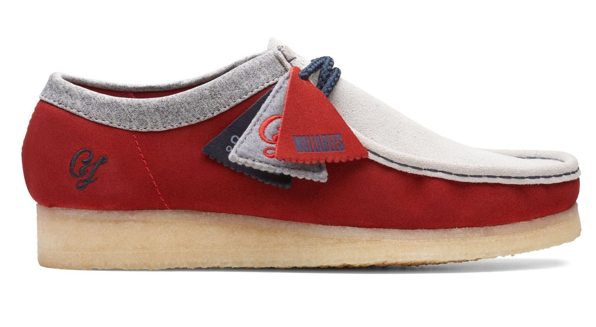 Clarks Originals Wallabee VCY Men's Red Combi Suede 26166291